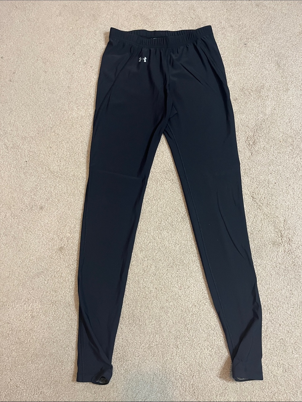 Under Armour Black Lightweight Running Leggings Pants Women’s Small